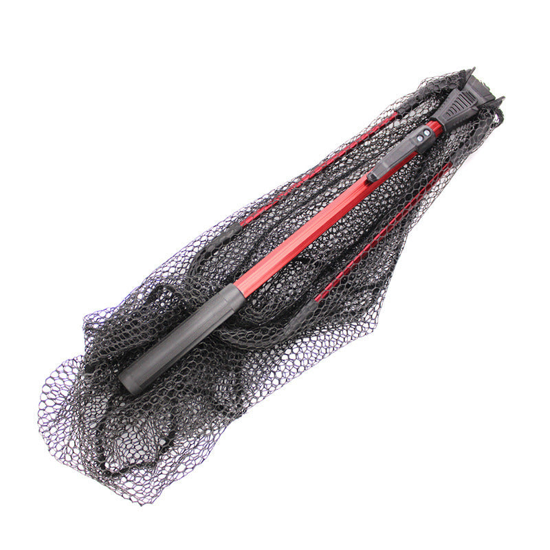 Premium Triangular Folding Landing Net - Aluminum Alloy Fishing Net