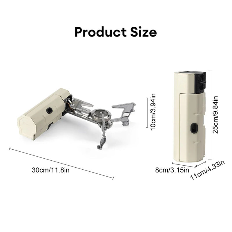 Portable Folding Camping Gas Stove - Lightweight Outdoor Cooking Solution