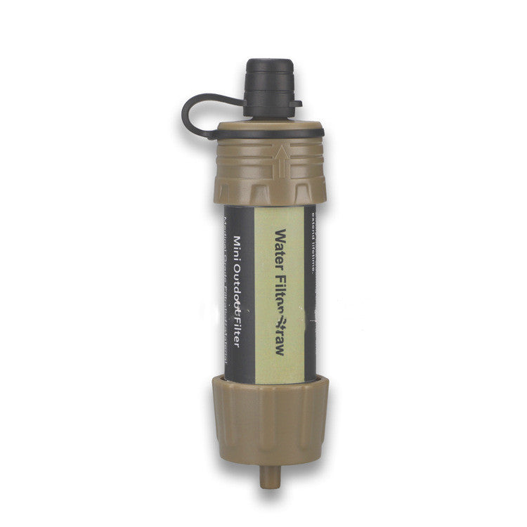 Mini Portable Water Filter Straw - Emergency Survival Purifier