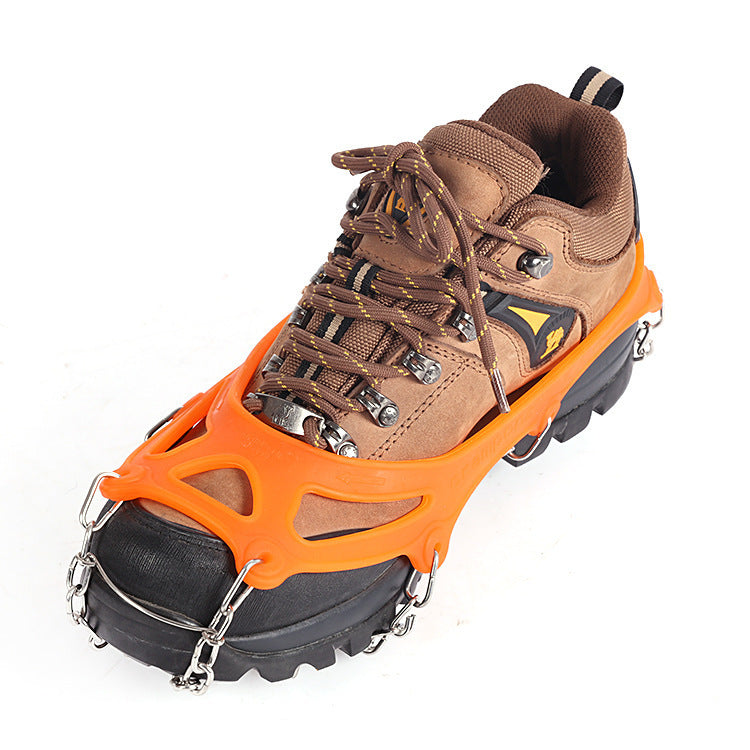 Professional Mountaineering Crampons - Anti-Slip Ice Grips for Hiking & Climbing