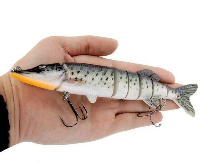 Premium Multi-Jointed Bionic Fishing Lure – Realistic Swim Action