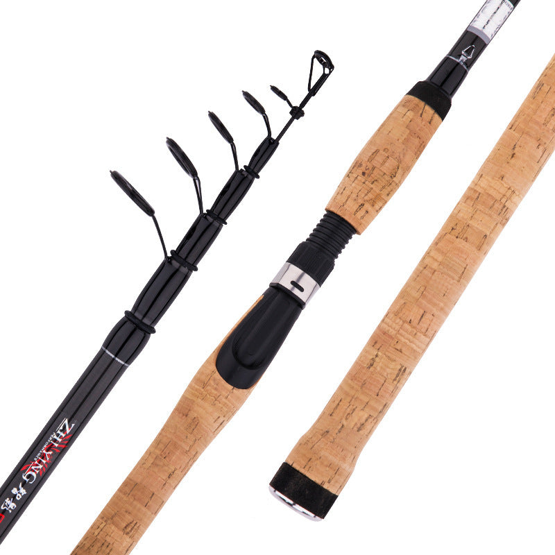 Premium Carbon Fiber Fishing Rod β 1.8m / 2.1m