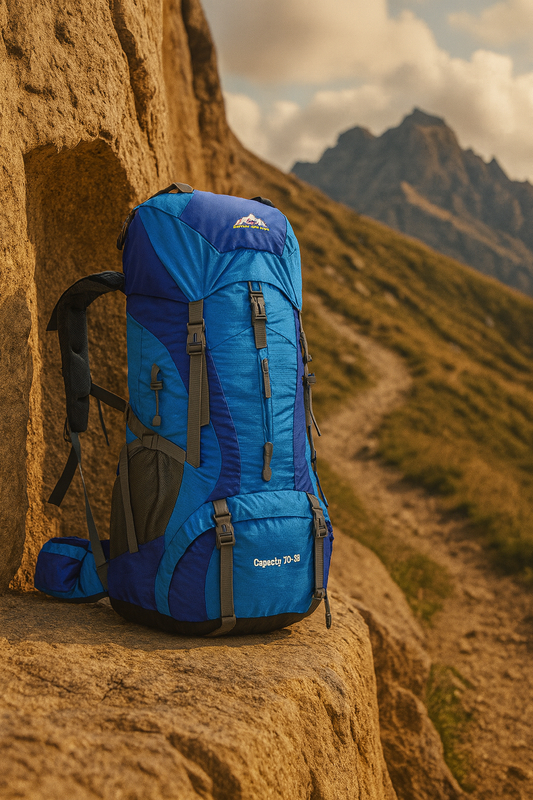 Professional Mountaineering Backpack - Large Capacity Outdoor Camping Rucksack
