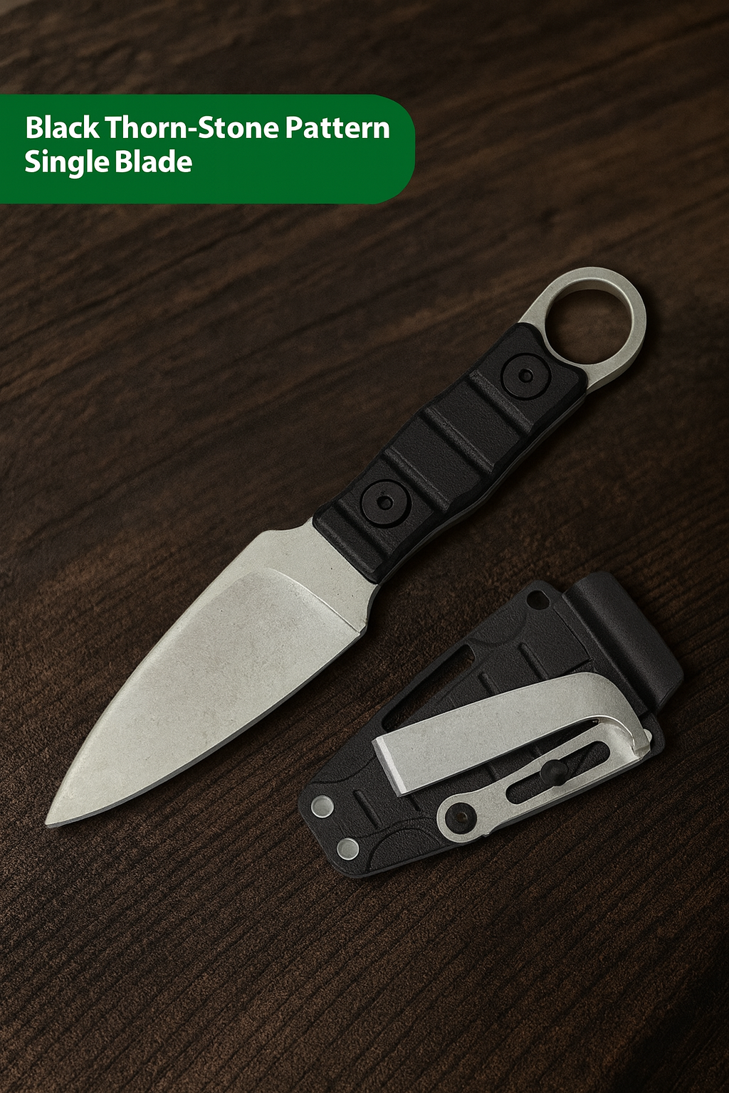 Outdoor Camping Portable High Hardness Small Straight Knife