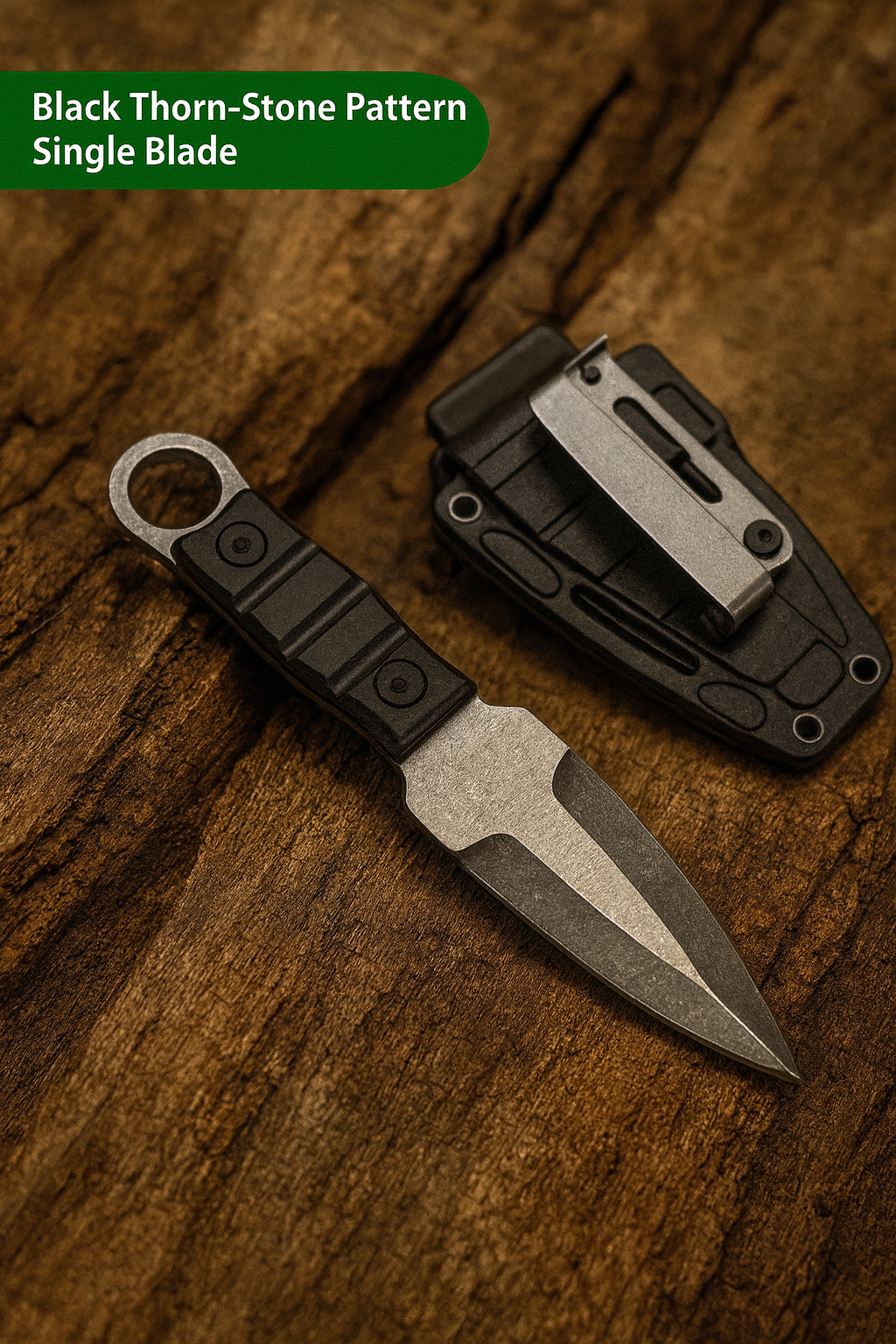 Outdoor Camping Portable High Hardness Small Straight Knife