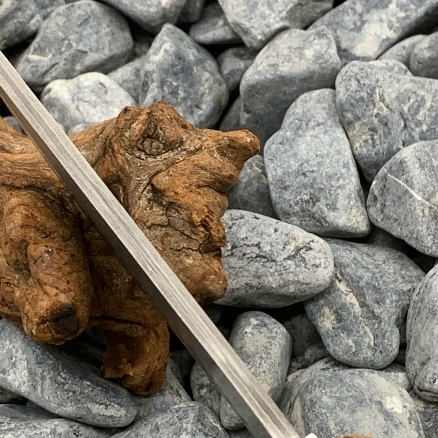 Damascus Steel Camping Knife - Outdoor Survival Tool