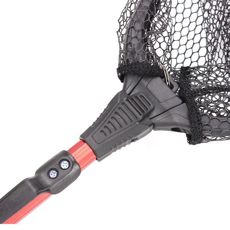 Premium Triangular Folding Landing Net - Aluminum Alloy Fishing Net