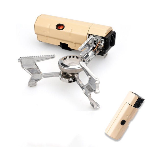 Portable Folding Camping Gas Stove - Lightweight Outdoor Cooking Solution