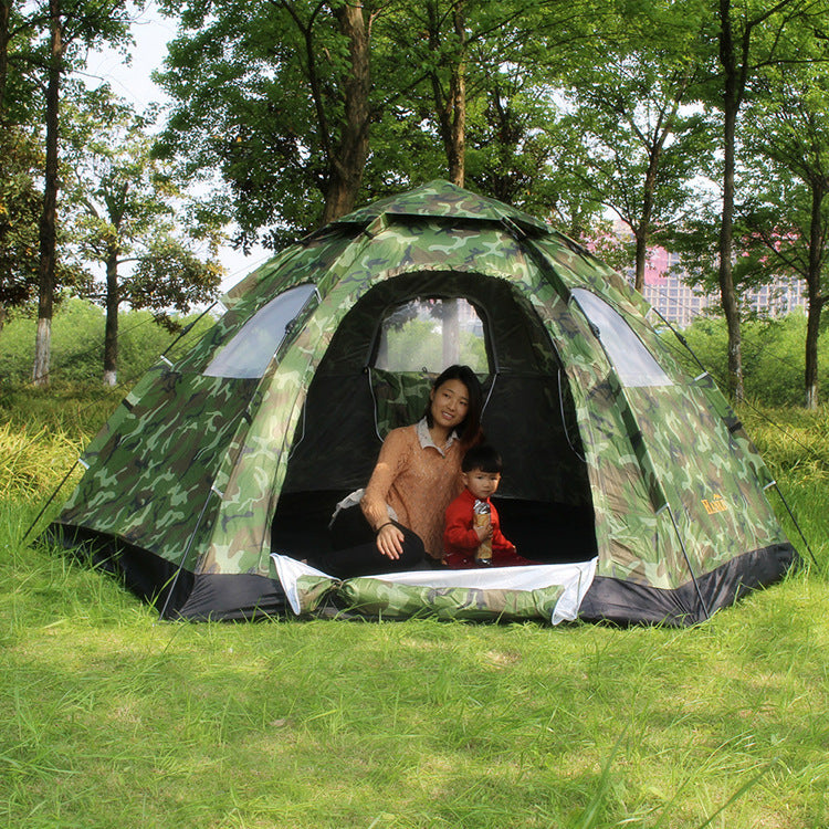 Premium 6-8 Person Automatic Camping Tent