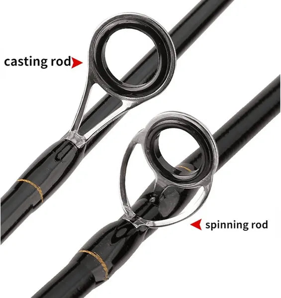 Fishing Rod Fishing Rod Carbon Fishing Baitcasting Rod Travel Lure Casting Rod 165 Cm/5.4 Ft