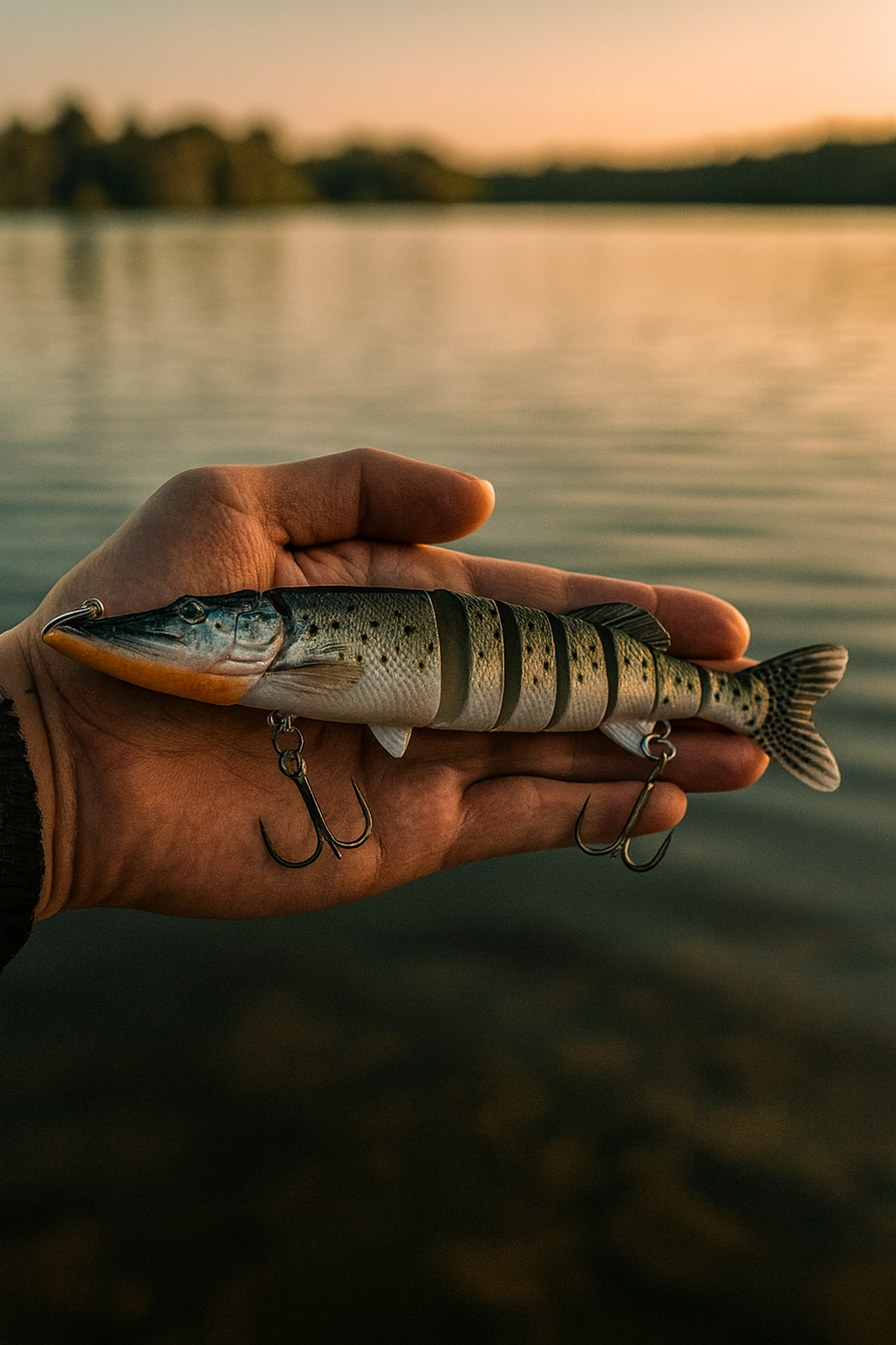 Premium Multi-Jointed Bionic Fishing Lure – Realistic Swim Action