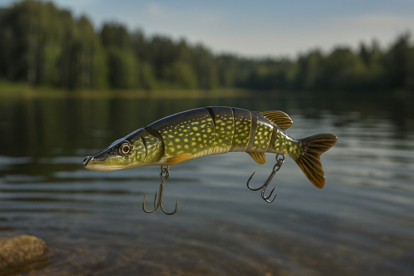 Premium Multi-Jointed Bionic Fishing Lure – Realistic Swim Action