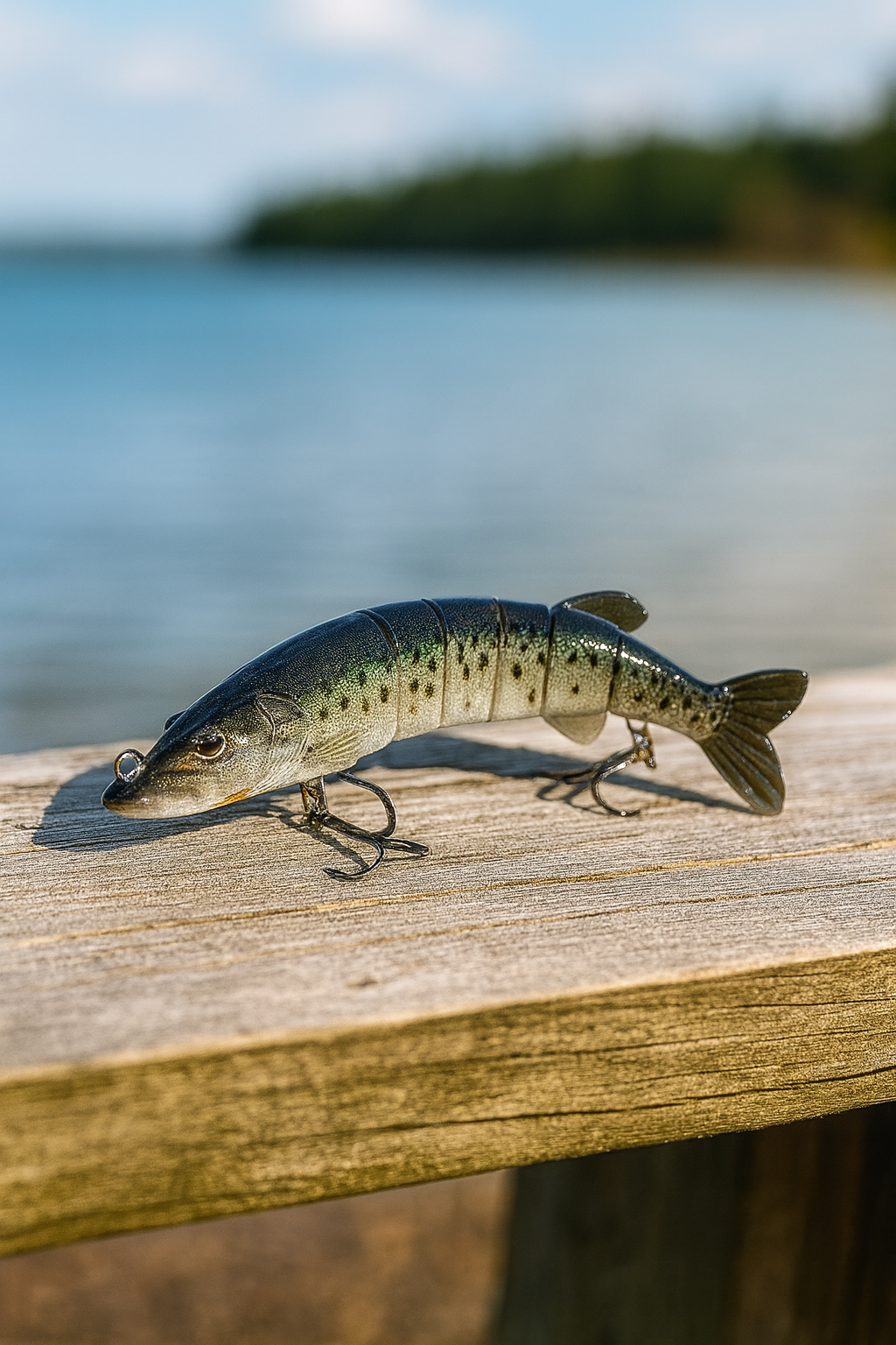 Premium Multi-Jointed Bionic Fishing Lure – Realistic Swim Action