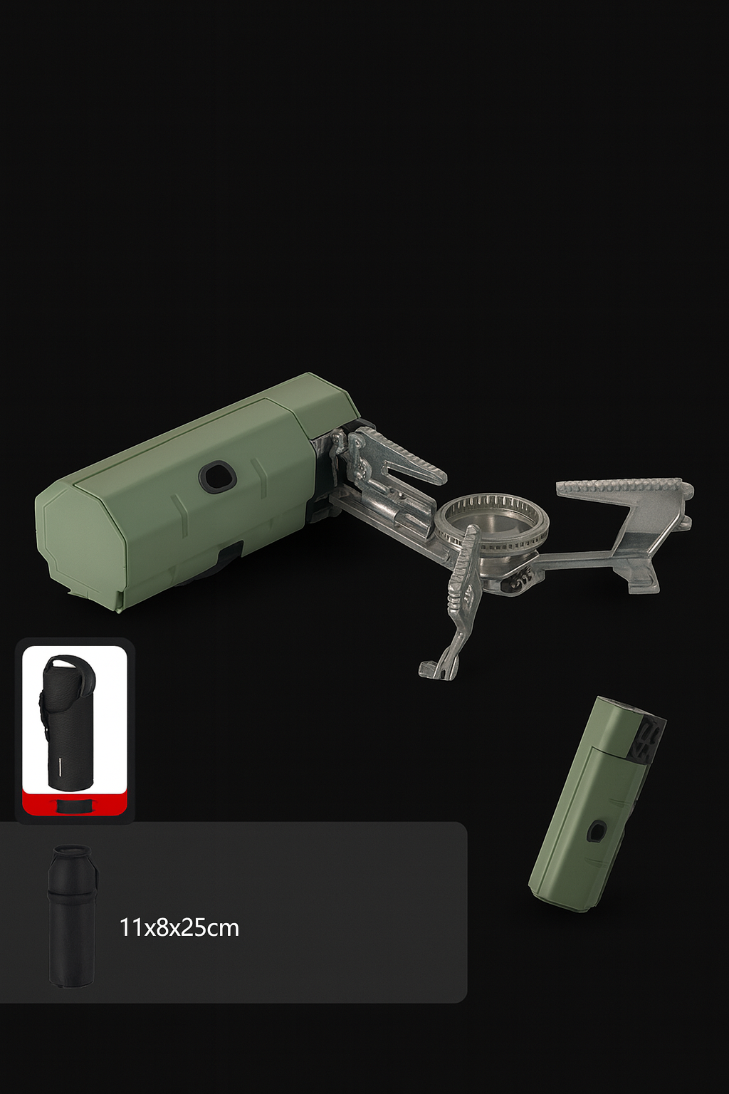 Portable Folding Camping Gas Stove - Lightweight Outdoor Cooking Solution