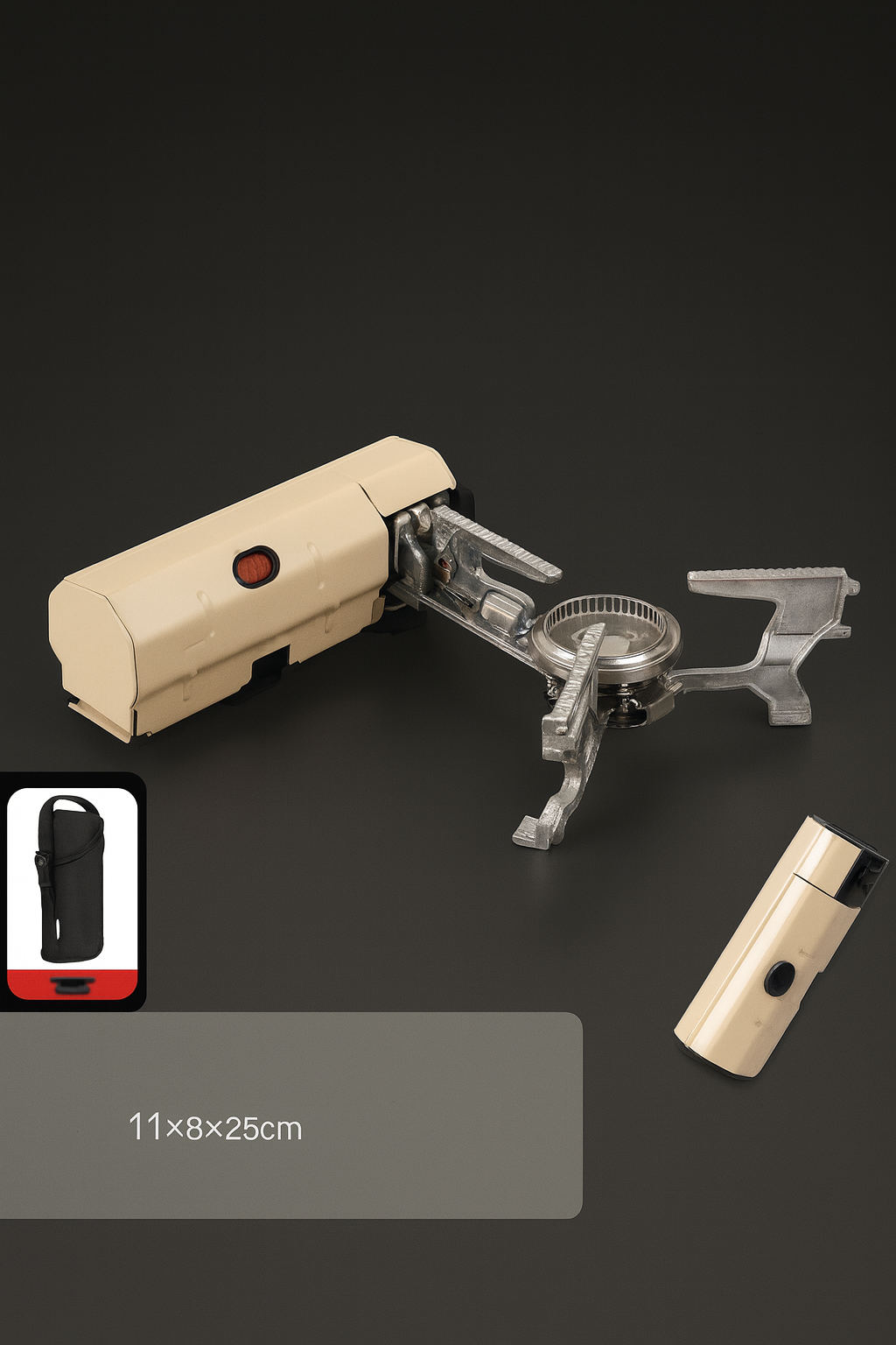 Portable Folding Camping Gas Stove - Lightweight Outdoor Cooking Solution