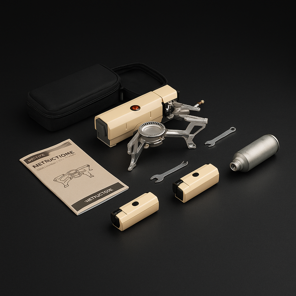 Portable Folding Camping Gas Stove - Lightweight Outdoor Cooking Solution