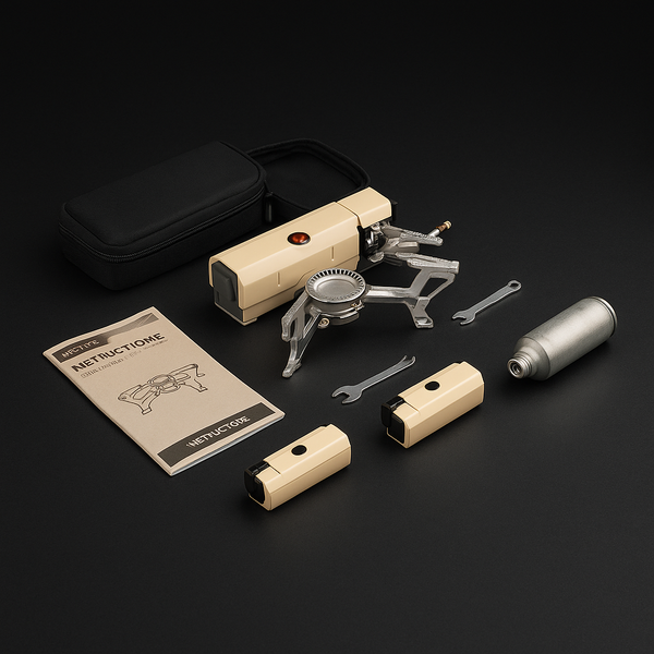 Portable Folding Camping Gas Stove - Lightweight Outdoor Cooking Solution