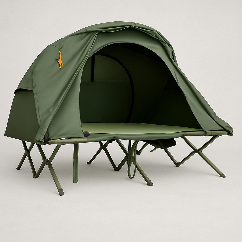 2-Person Camping Tent with Rainfly - 4-Season Outdoor Shelter