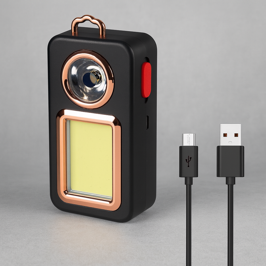 Solar Portable Camping Lantern - Rechargeable LED Light