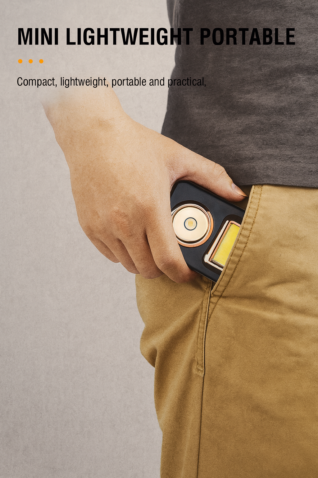 Solar Portable Camping Lantern - Rechargeable LED Light