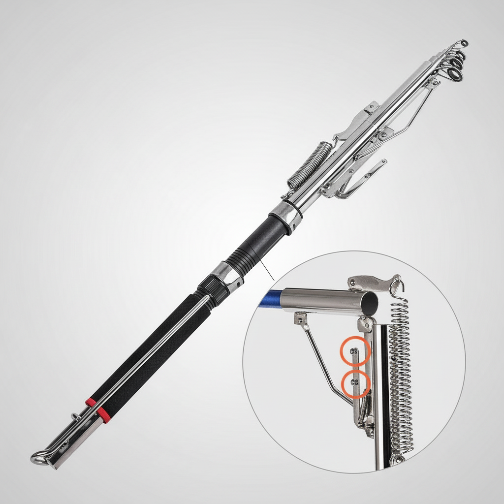 Automatski štap sa detaljom mehanizma