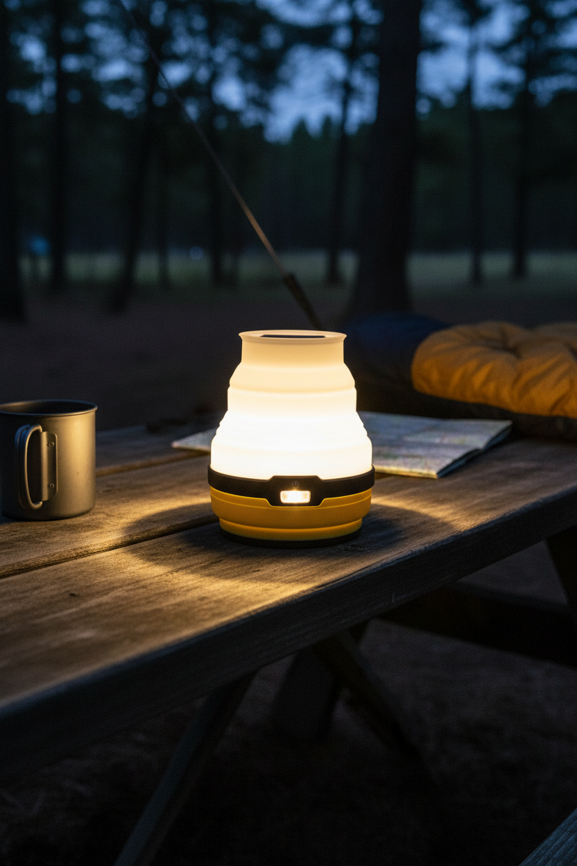 Close-up LED glowing