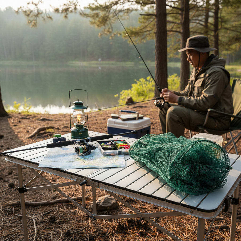 Compact camping gear