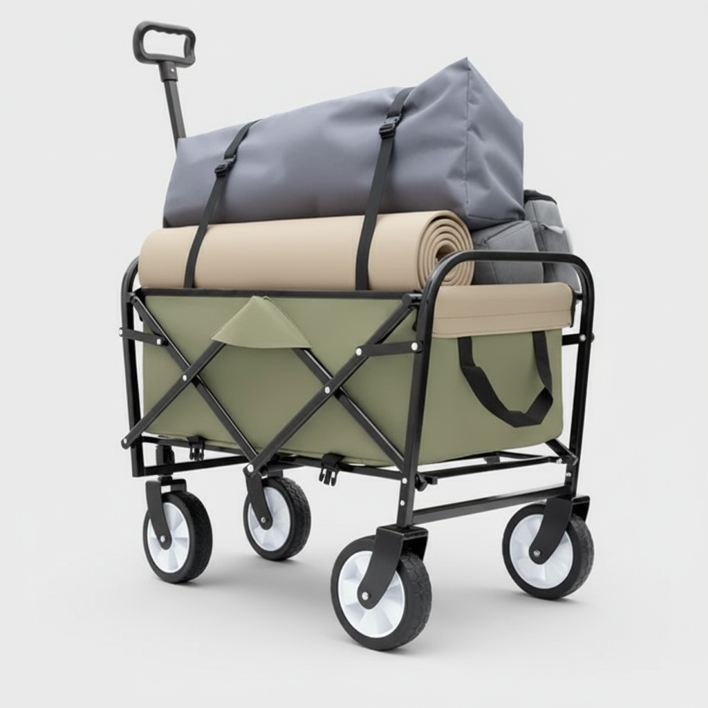 Kolica napunjena opremom