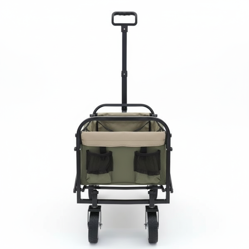 Kolica - prednji pogled sa ručkom