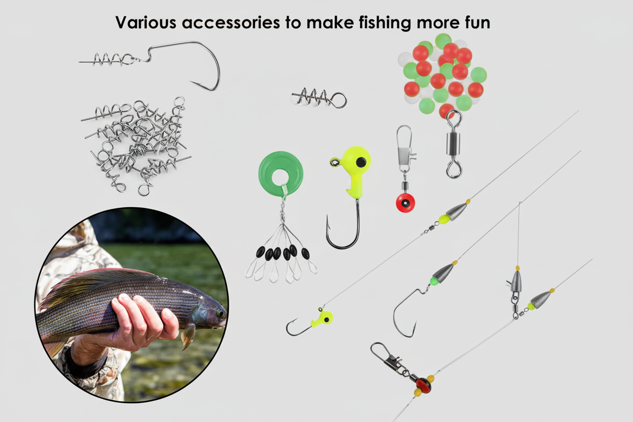 Razni dodaci za zabavnije pecanje