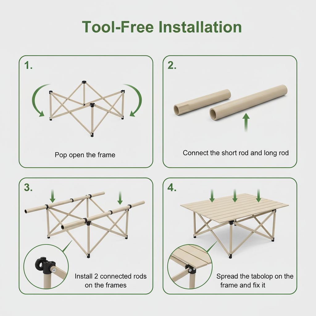 Uputstvo za sastavljanje bez alata